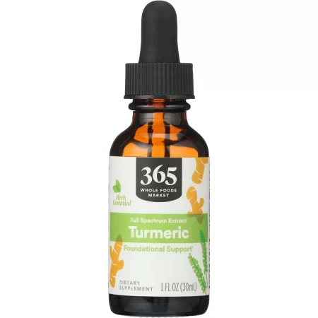 365 by Whole Foods Market Extracto líquido de cúrcuma, 1 FZ