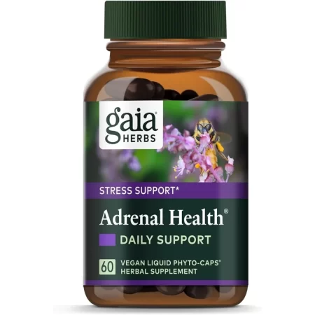 Gaia Herbs: fitocápsulas líquidas para la salud adrenal., hbf-jjj-omgh-mh7427, 60, 1, 1