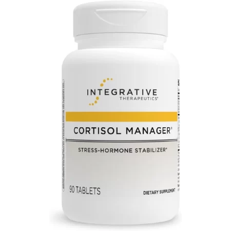 Integrative Therapeutics Regulador de cortisol estabilizador de hormonas de estrés, 5600, 1
