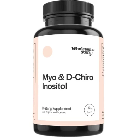 Mezcla de Myo-inositol y D-Chiro inositol | Suministro de 30 días | Relación más beneficiosa de 40:1 | Equilibrio hormonal y soporte de función ovárica saludable para mujeres