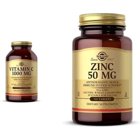 Solgar Vitamina C 1000 mg, 250 cápsulas vegetales – Antioxidante y apoyo inmunológico