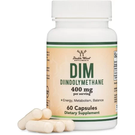 Suplemento DIM para mujeres y hombres (suplemento de bloqueo de estrógeno de diindolilmetano