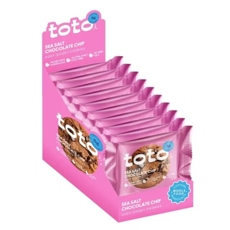 Toto ‘s Galletas veganas con chispas de chocolate con sal marina