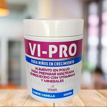 Vi-Pro Alimento en polvo para niños en crecimiento, vitaminas y minerales VITALIT